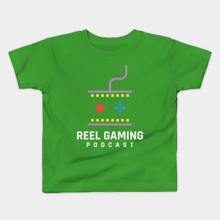 Reel Gaming Podcast (logo 2) Kids T-Shirt